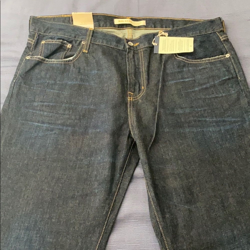 Big Star straight leg jeans 40x32